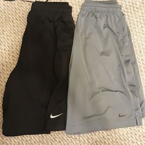 2-pair sz Med, nike dri-fit shorts